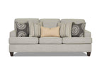 Bayside Hampstead Dove Sofa 130HAMDOV-S.