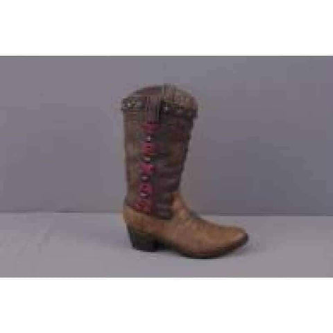 Younginc 10244 Texas Boot Vase Accent - DarseysDarseys