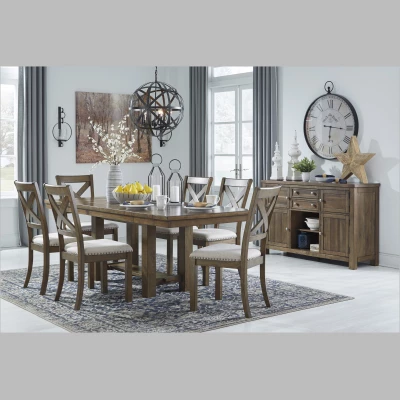 D631-01/45 Moriville Table & 6 Chairs