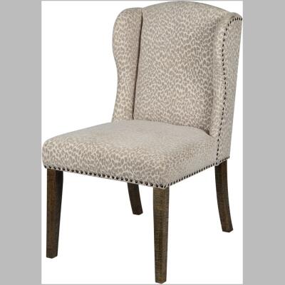 11001-SL Savannah Snow Leopard Chair