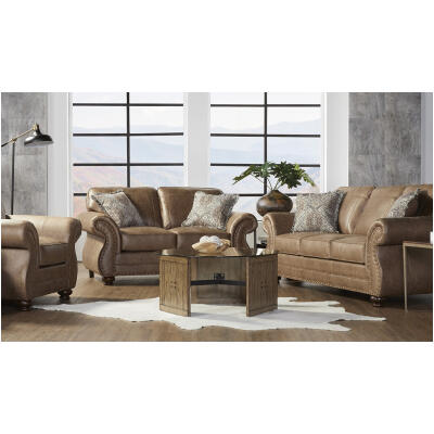 17400 jetson ginger sofa and loveseat