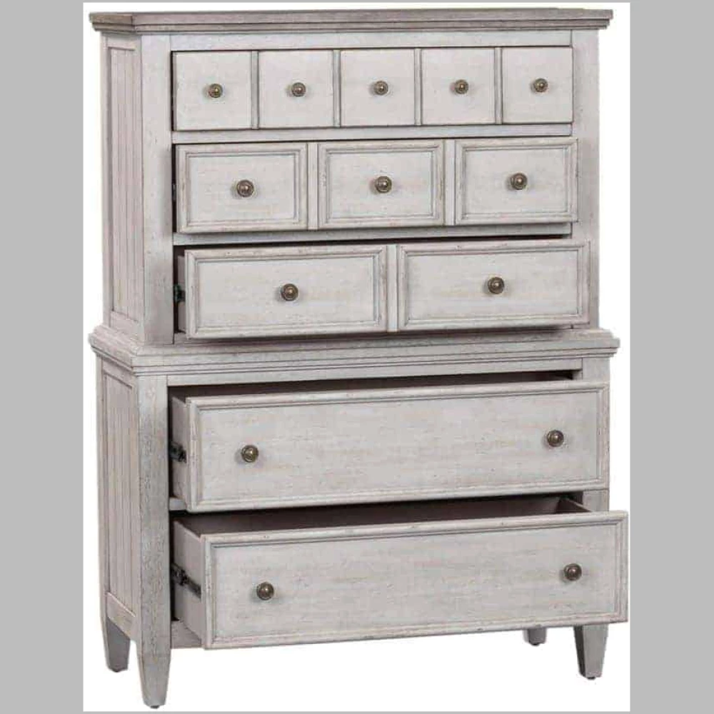824-br41 chest open drawer view