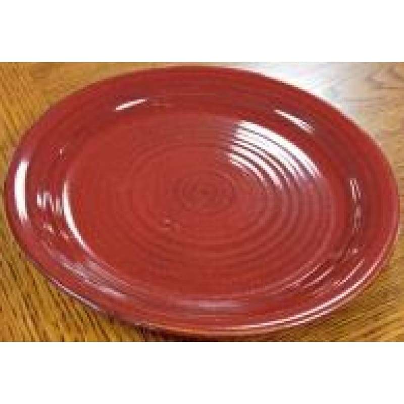 Dinner Plate Accent Red