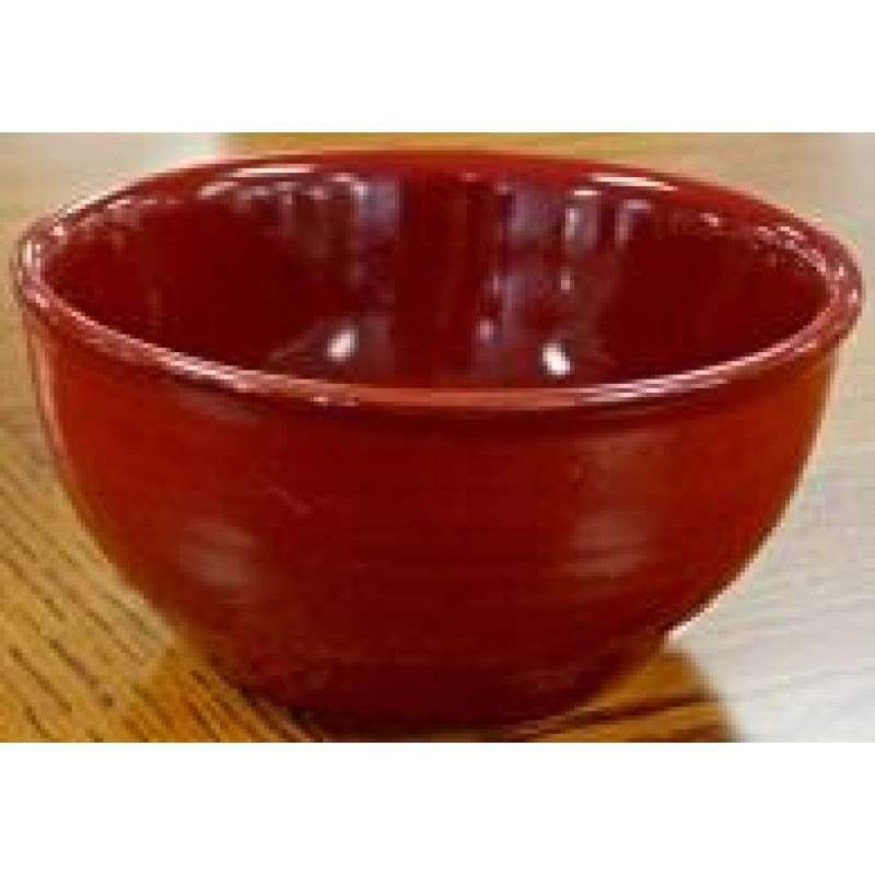 Cereal Bowl Accent Red