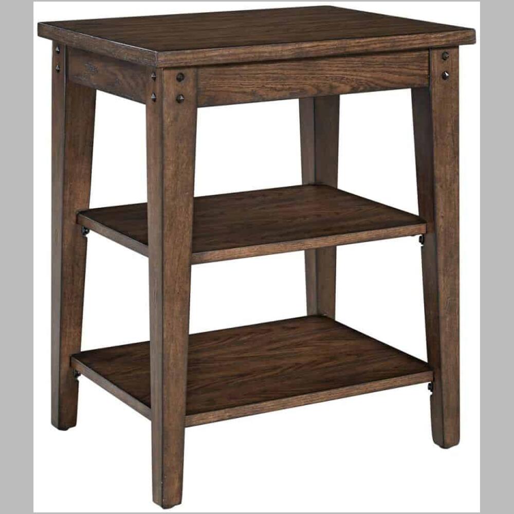 lake house tiered end table