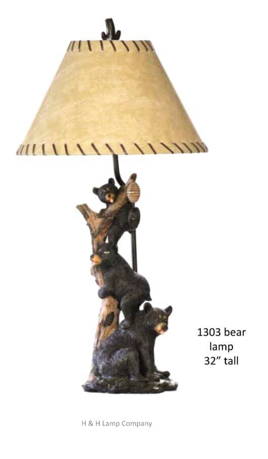 H & H Lamp 1303 Bear Lamp