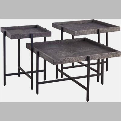 T218-13 Piperlyn scaled cocktail tables and 2 end tables