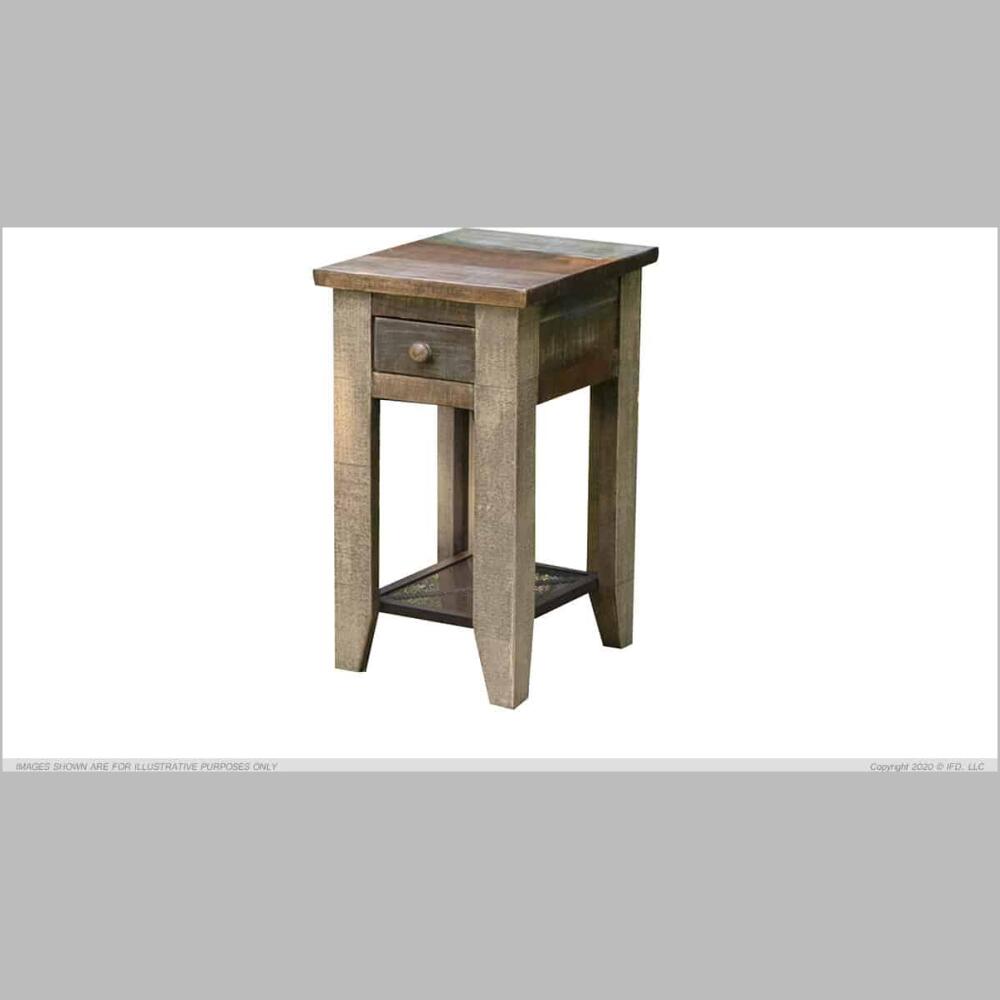 ifd968cst antique chairside table