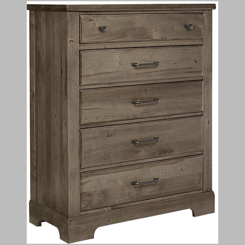 172 cool rustic solid wood bedroom group from vuagh-bassett