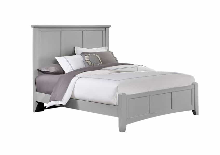 Bonanza Grey. King bed. The Bonanza collection has a warm and friendly aura, almost as if each piece could fit perfectly in any setting.