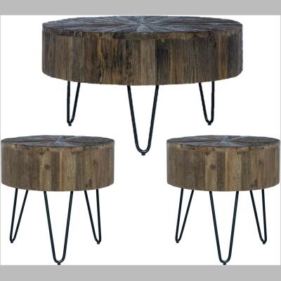 2073 Canyon coffee table and 2 end tables