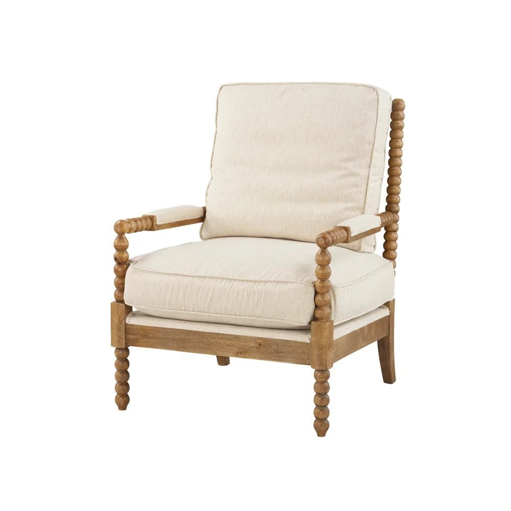 40058-FL Willow French Linen Chair