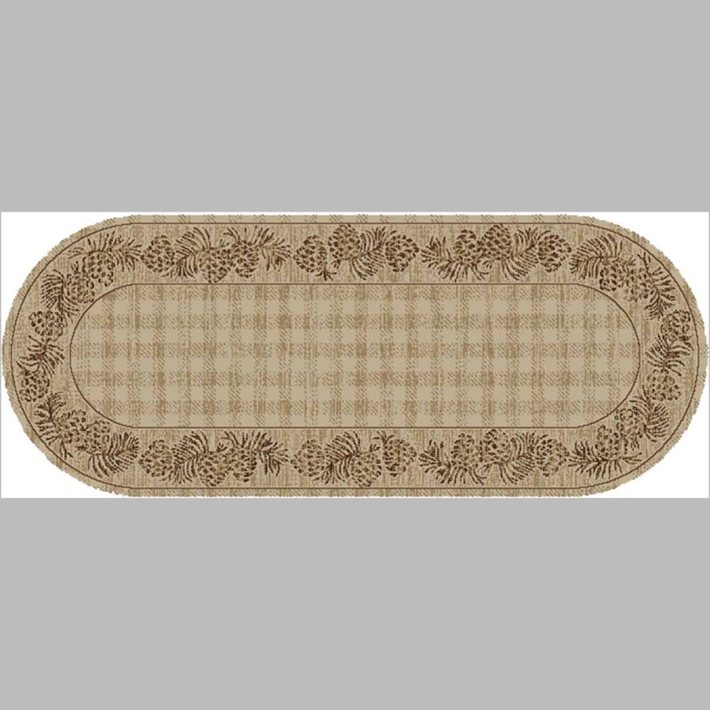 oval long branch. mayberry rug