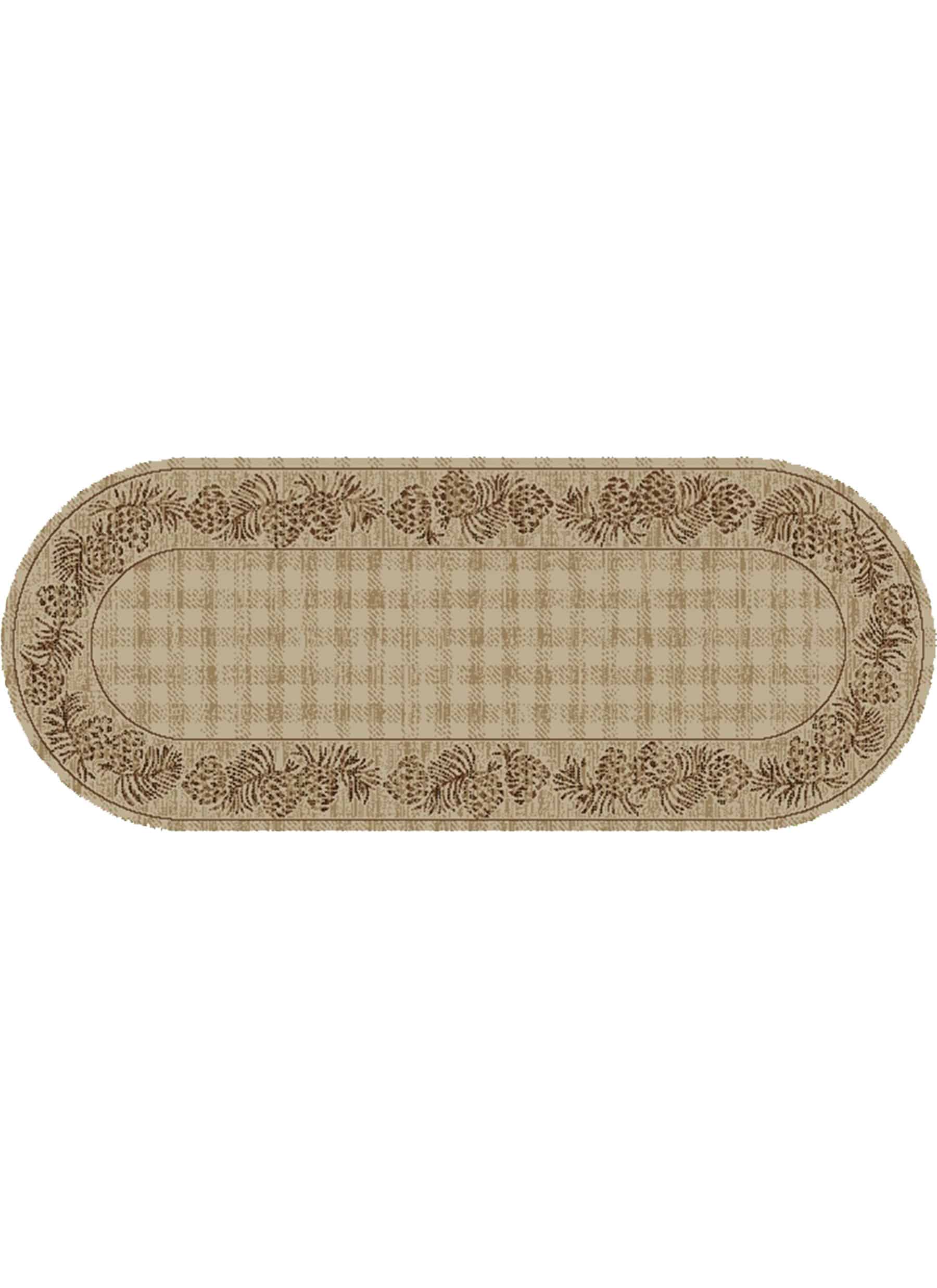 Oval Long branch. mayberry rug