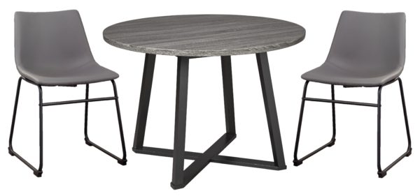 D372 Centiar table and 2 chairs