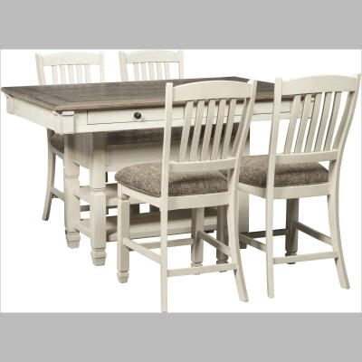 D647-124/32 Bolanburg Table & 4 Chairs