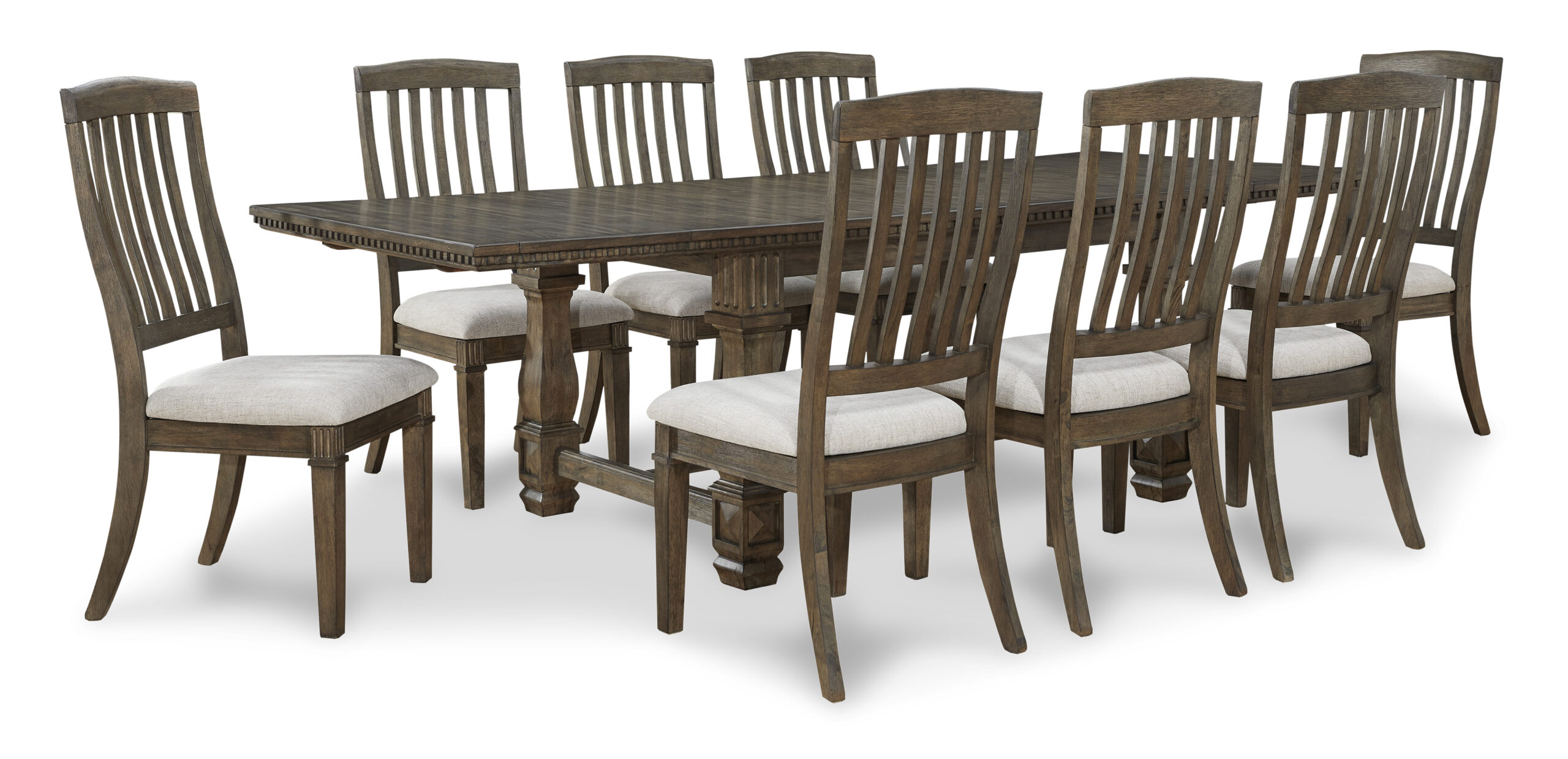 D770-01/45 Markenburg Table & 10 Chairs