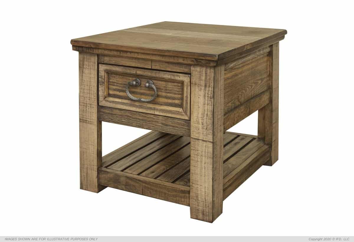 montana chairside end table