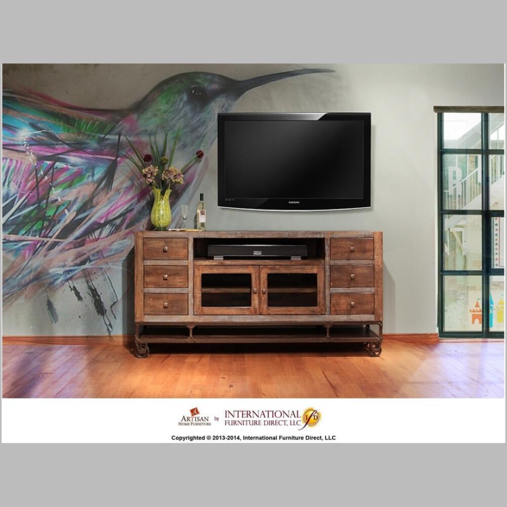 ifd560stand urban gold tv stand