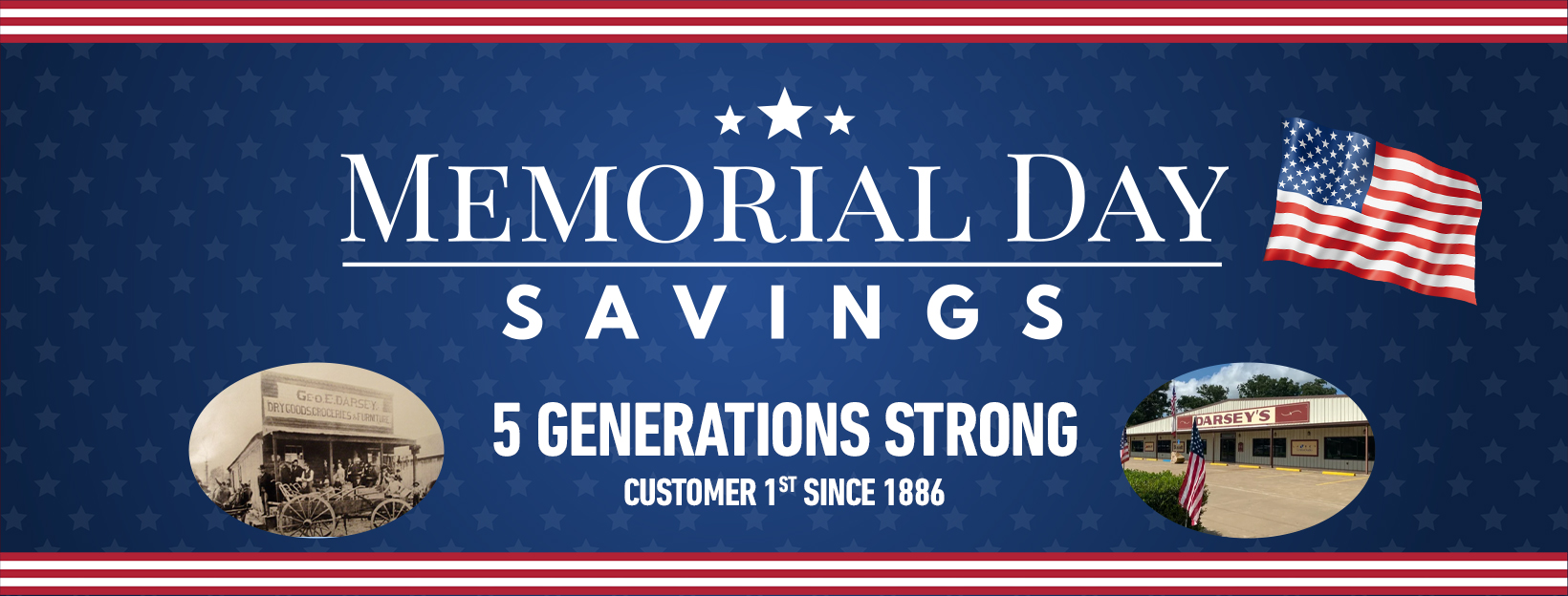 memorial day sales event